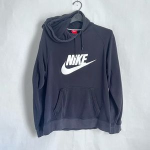 Mens nike black hoodie large